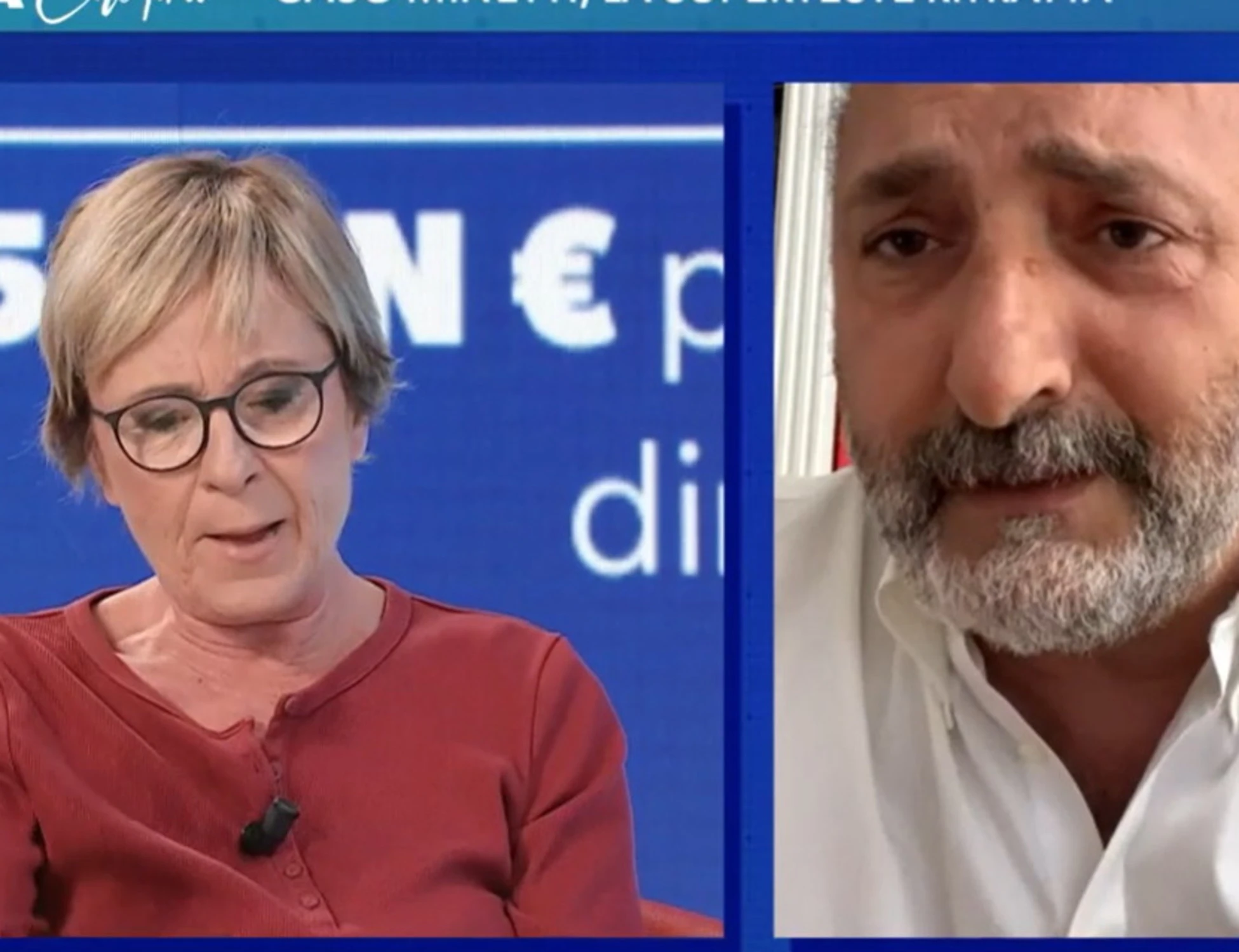 L'aria che tira, Parenzo irride il "Fatto": "Grazia, Graciela e grazie al...". Marco Lillo sbrocca