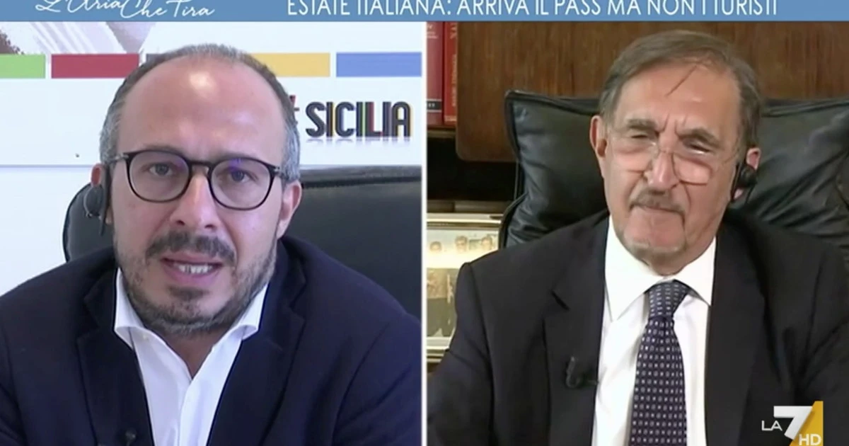 L'aria che tira, il renziano Faraone contro il coprifuoco? La Russa lo massacra: "Basta sciocchezze", tutta l'ipocrisia della sinistra
