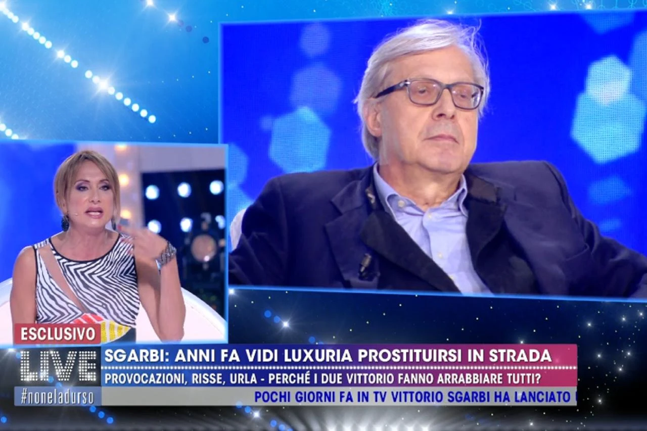 Vittorio Sgarbi e Vladimir Luxuria, è scontro. "Alessandro Cecchi Paone osceno, tu patetica". "Non stai bene"