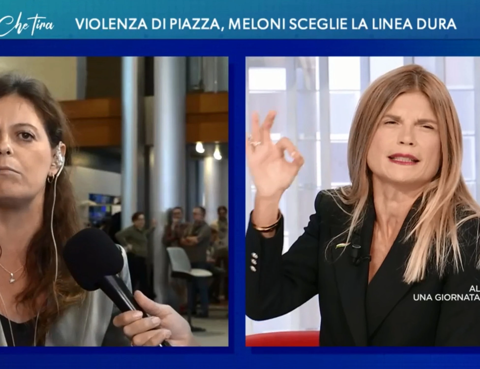 L'Aria che tira, scintille Ravetto-Salis: "Ce la fa o no?", "Becera propaganda"