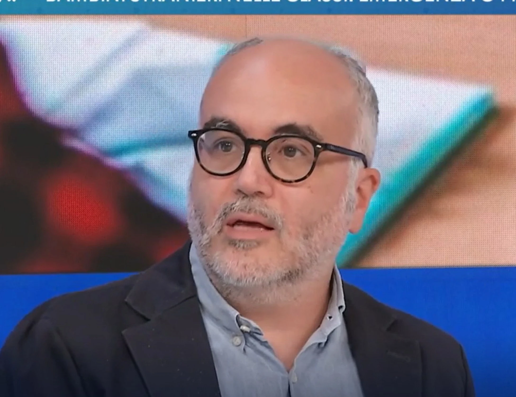 L'aria che tira, Raimo senza vergogna: ora la sinistra usa anche i bambini per attaccare Meloni