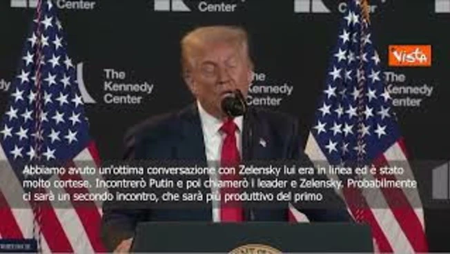 Trump: Ottima conversazione con Zelensky, forse ci sarà anche un altro incontro con Putin