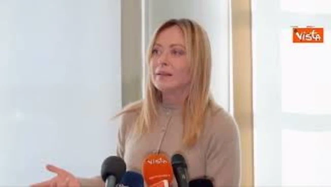 Meloni: Aspettiamo l'ufficialità sul Board per Gaza, pronti a un ruolo di primo piano