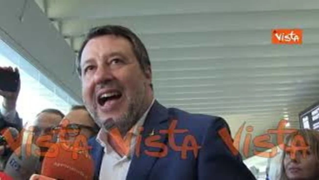 Salvini inaugura Terminal 3 di Fiumicino: Grande lavoro grazie a 40.000 lavoratori
