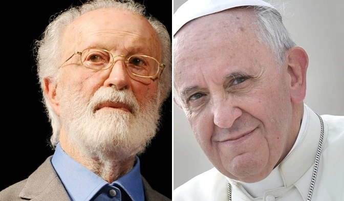 Eugenio Scalfari e Papa Francesco