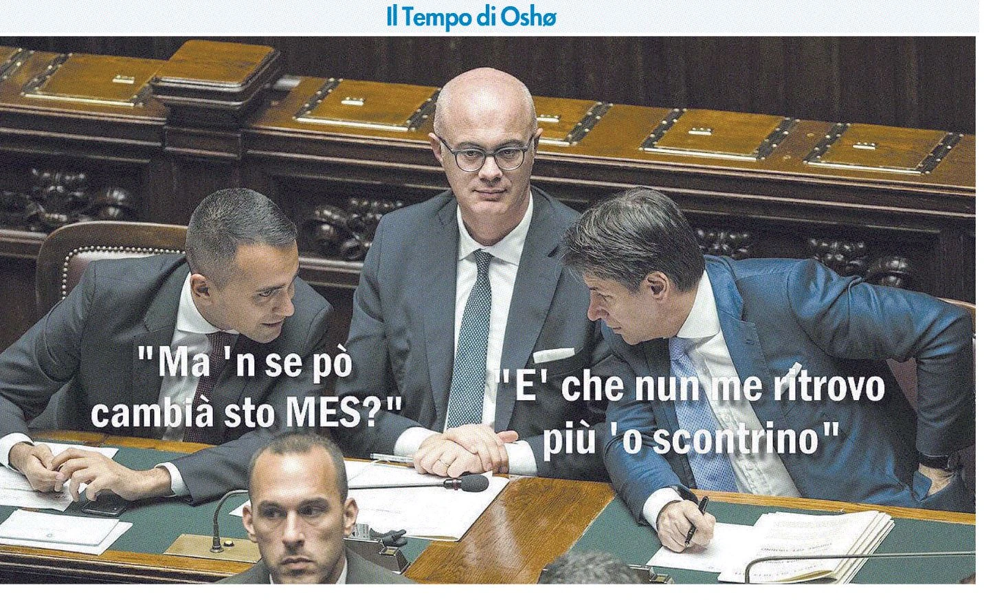 Luigi Di Maio e Conte, la frase rubata da Osho: "Ma non si può cambiare questo Mes?", risposta raggelante