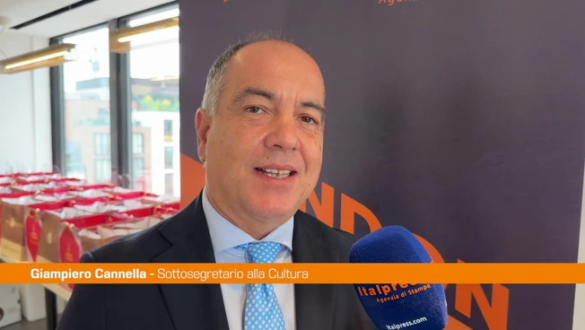 Cannella "Italpress a Londra esporta l'eccellenza del Made in Italy"