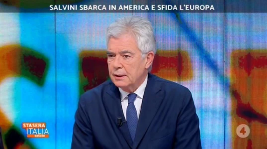 Stasera Italia, Claudio Martelli e il sospetto su Matteo Salvini negli Usa: "Trump il peggior nemico"