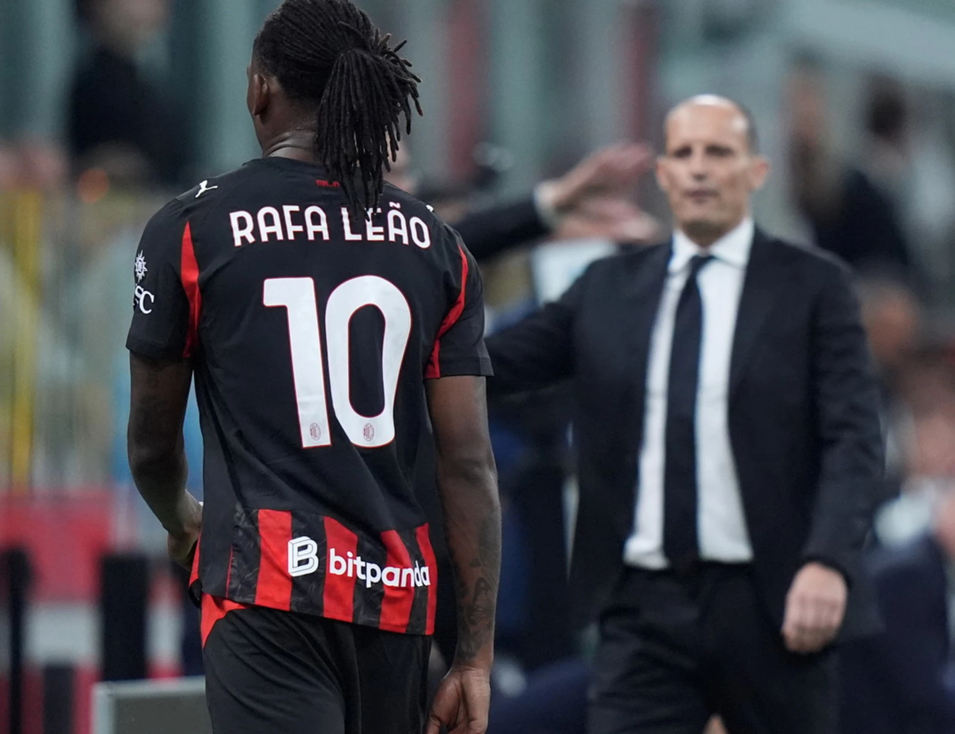 Rafa Leao, bordate ad Allegri: "Ho giocato mesi infortunato in un ruolo non mio"