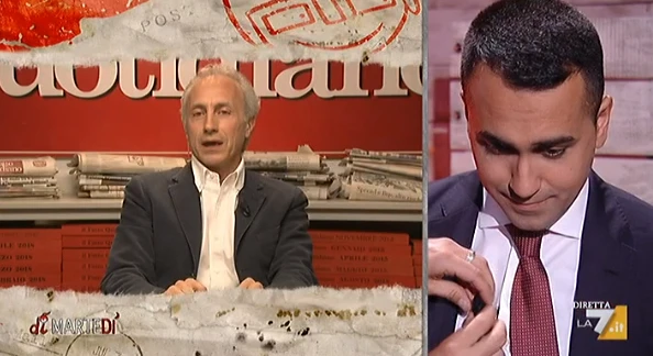 DiMartedì, Marco Travaglio commenta Silvio Berlusconi: "Chi mi ha ricordato", pesantissimo