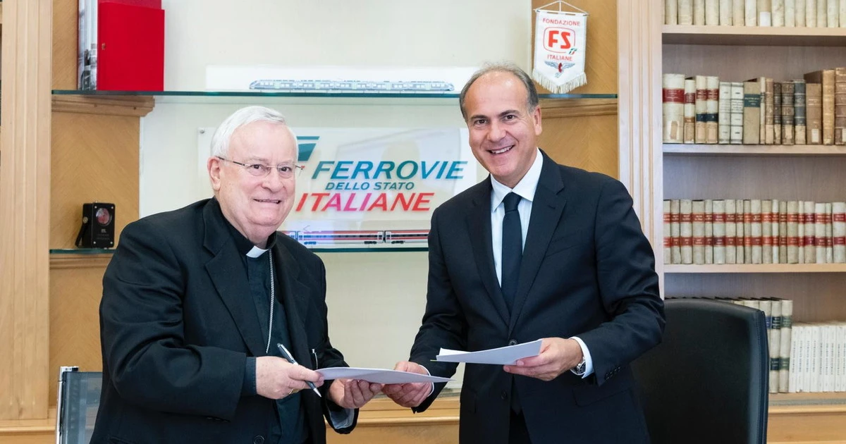 Gruppo Fs Italiane e Cei firmano la convenzione: assistenza pastorale nelle chiese delle stazioni
