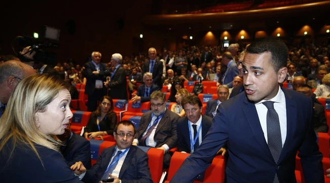 Luigi Di Maio fa impazzire la sinistra: "Brava, Giorgia Meloni"