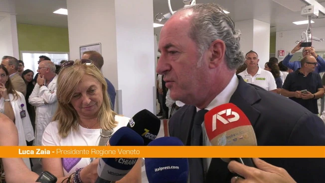 Zaia "La sanità del Veneto è la numero uno in Italia"