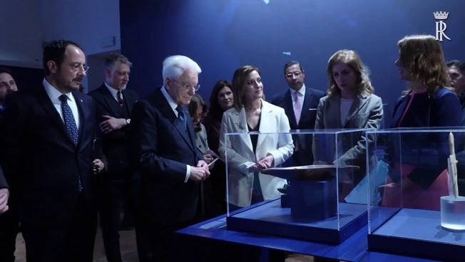 Mattarella a inaugurazione mostra su identità condivise tra Cipro e Italia