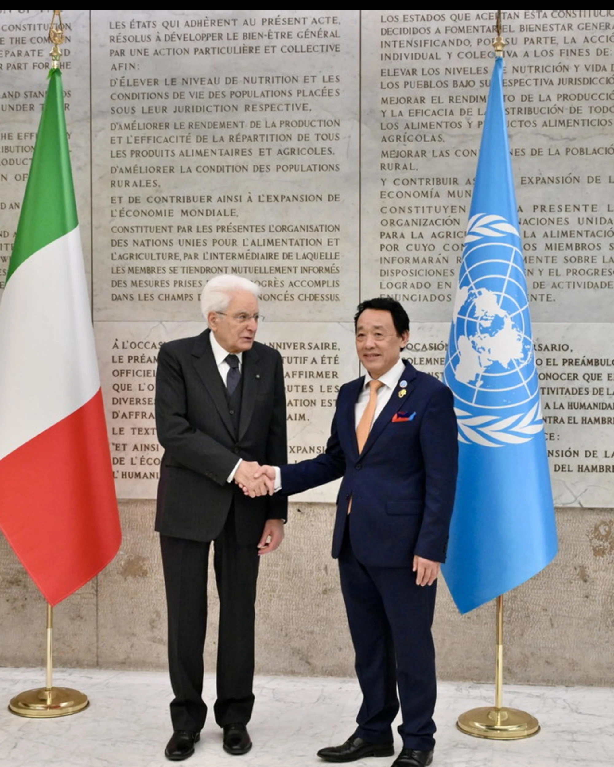 Fao a Roma, Mattarella e Papa Leone scuotono il mondo: "Una colpa storica"