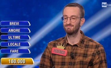 L'Eredità, Federico umiliato in diretta: "Ha sparato la prima cazz***"