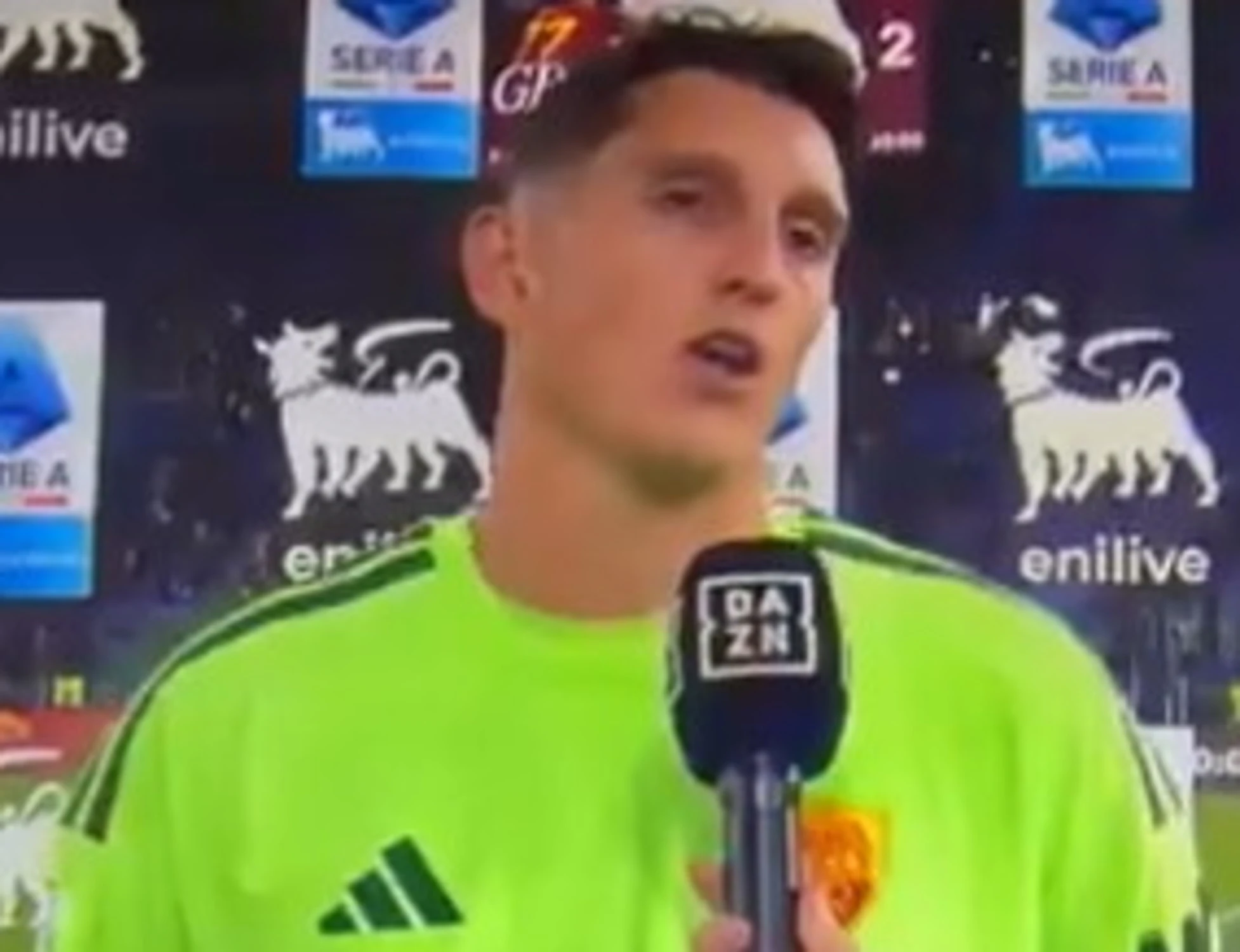 Pierluigi Gollini, figuraccia dopo Roma-Cagliari: il gestaccio in diretta tv