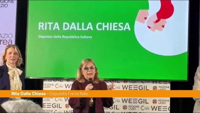 Rita Dalla Chiesa "La donna ha una consapevolezza diretta della vita quotidiana"