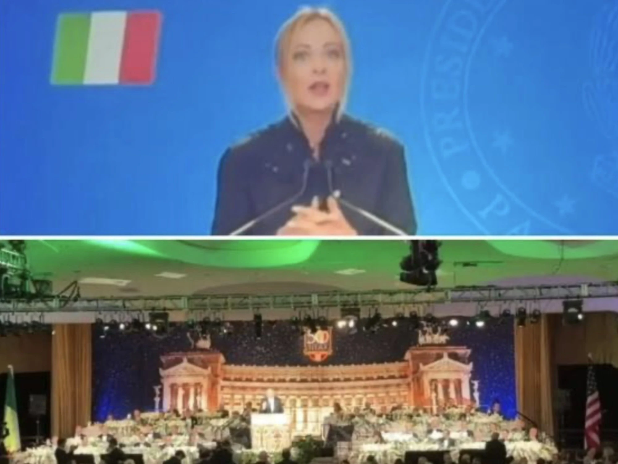 Leggi l'articolo: Trump posta il video di Meloni: fegati rossi spappolati