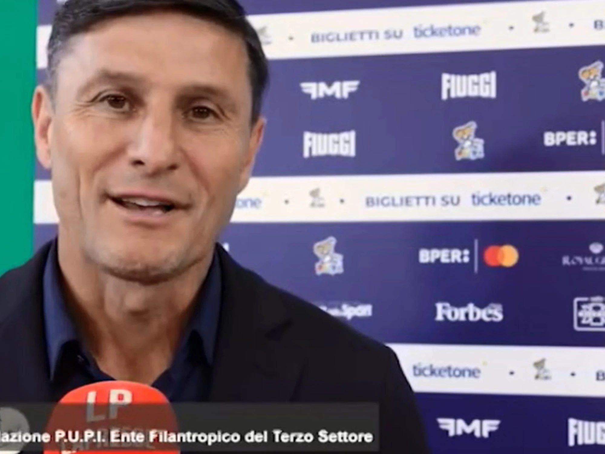 'Una serata di stelle per PUPI', Javier Zanetti a Napoli presenta l'evento per i 25 anni della fondazione benefica