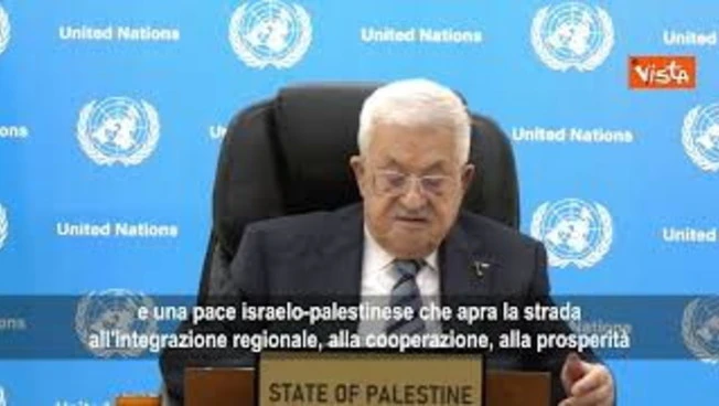 Abu Mazen: Vogliamo processo che ponga fine all'occupazione israeliana e garantisca pace