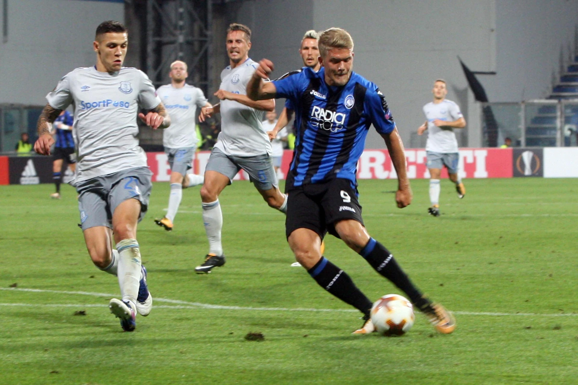 Atalanta nella storia, tripletta di Cornelius contro l'Everton: finisce 5-1