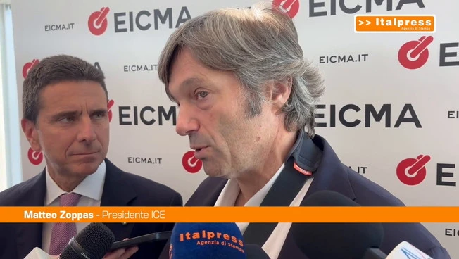 Eicma, Zoppas "Raddoppiati i buyer, è una fiera che parla molto internazionale"