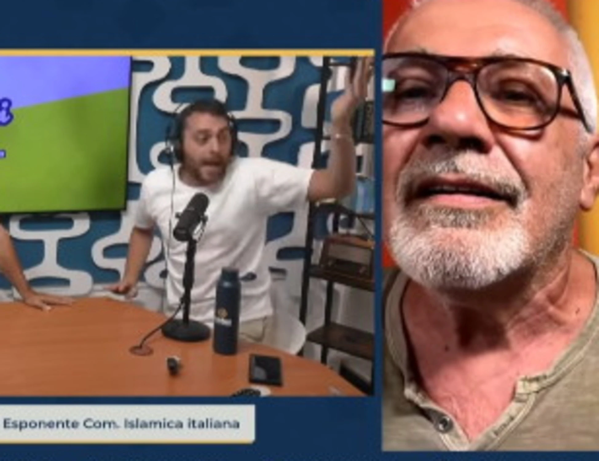 Battitori Liberi, Balzano sbotta contro l'islamico Piccardo: "Se ne vada dai cogl***"