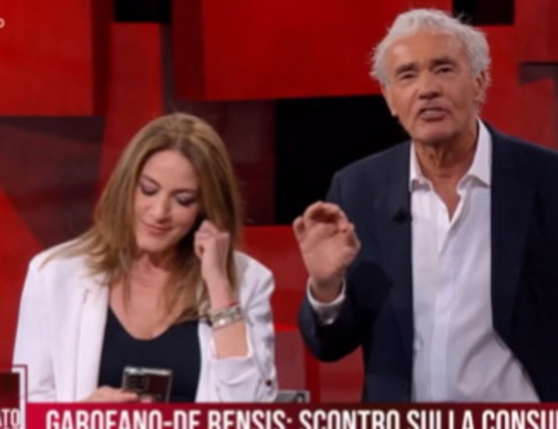 Lo Stato delle cose, "a chi stai scrivendo?": Giletti, un trappolone in diretta