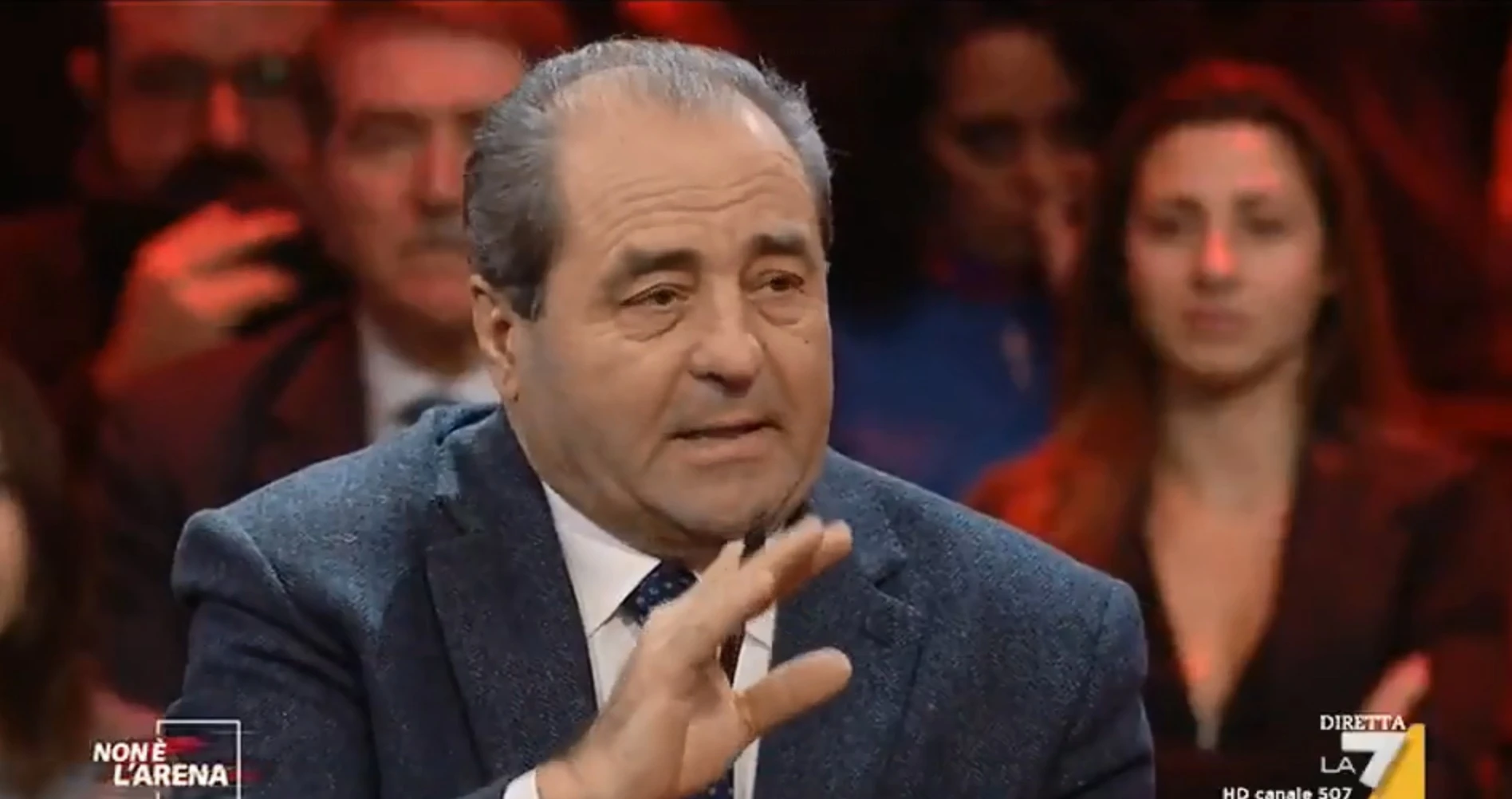 Antonio Di Pietro da Massimo Giletti, senza vergogna: "In Italia l'avviso di garanzia scambiato per una condanna"