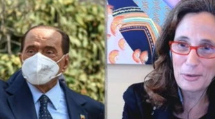 DiMartedì, plauso reciproco Ilaria Capua-Silvio Berlusconi: "Ha fatto più lui di tanti altri", "Fa onore, troppe calunnie"