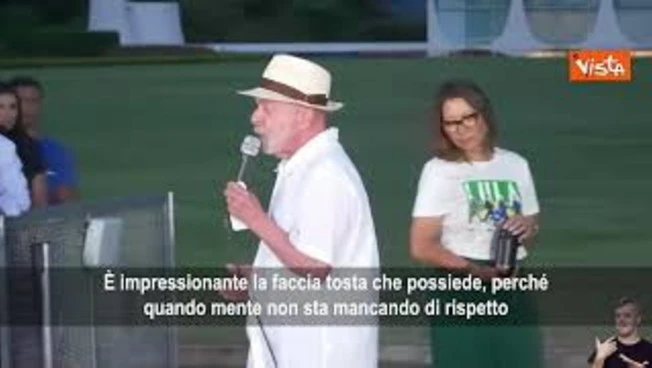 Lula su Bolsonaro Jr in Usa: Vergognoso, dimostra mancanza di rispetto per la verità