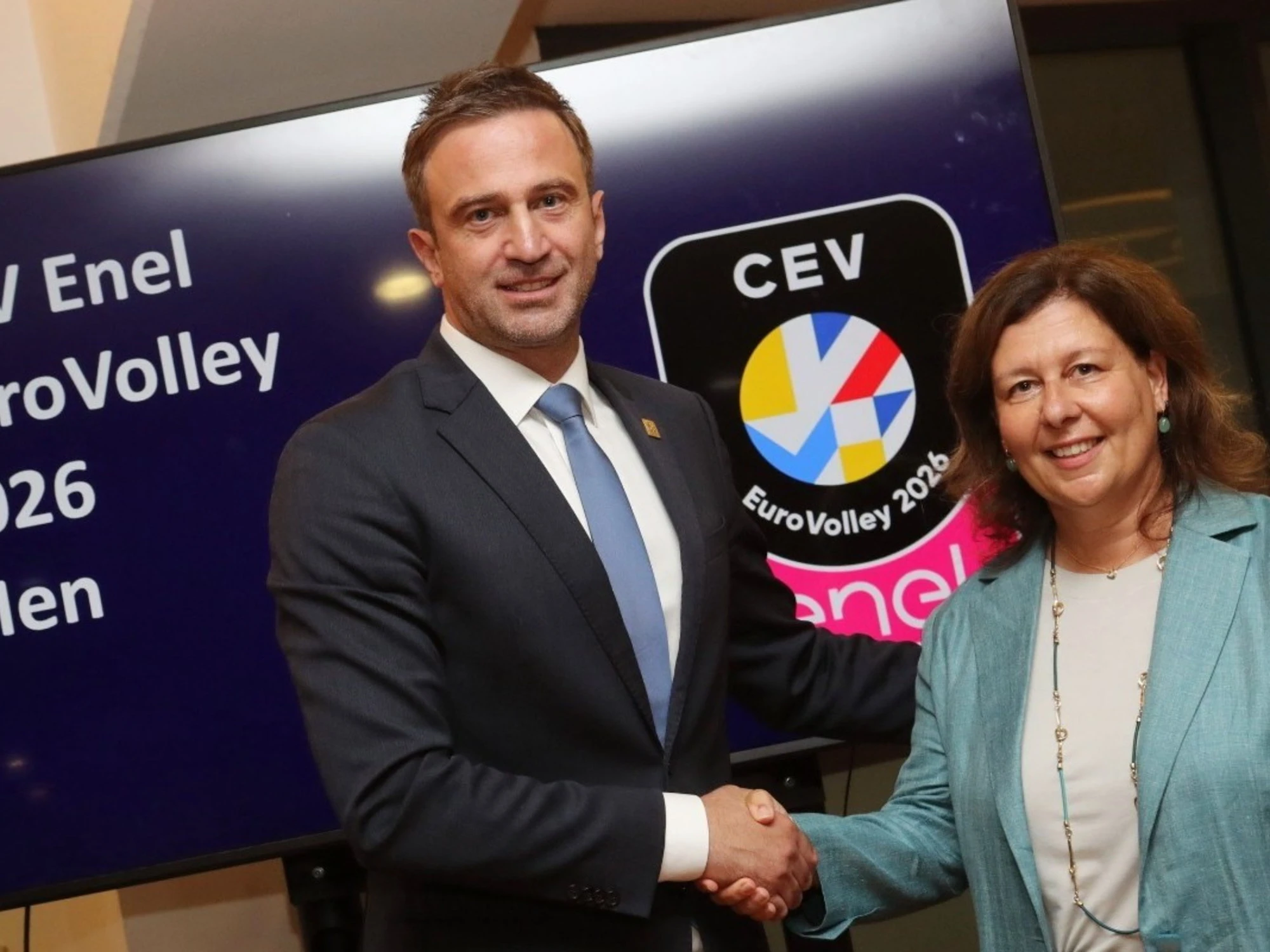 Enel nuovo title sponsor dell’EuroVolley Maschile CEV 2026