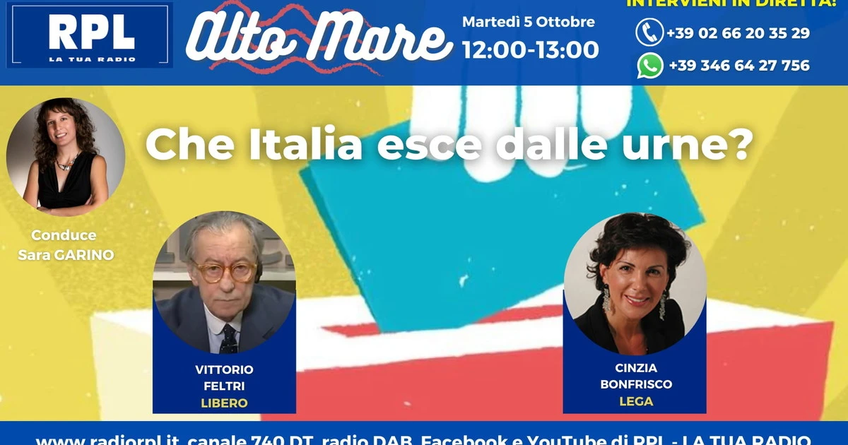 Che Italia esce dalle urne? Interviene Vittorio Feltri