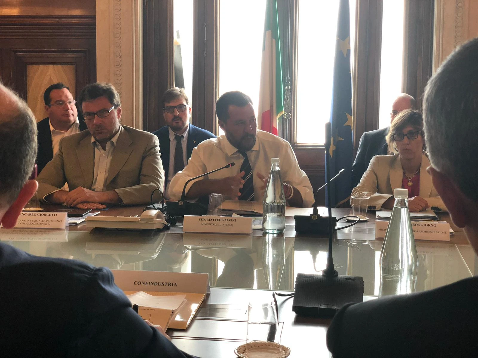 SALVINI AVVERTE IL M5S "LA MANOVRA DOVRÀ ESSERE CORAGGIOSA"