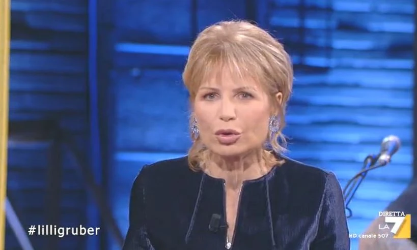 Lilli Gruber a Propaganda Live elogia Giorgia Meloni: "Unica donna leader di un partito"