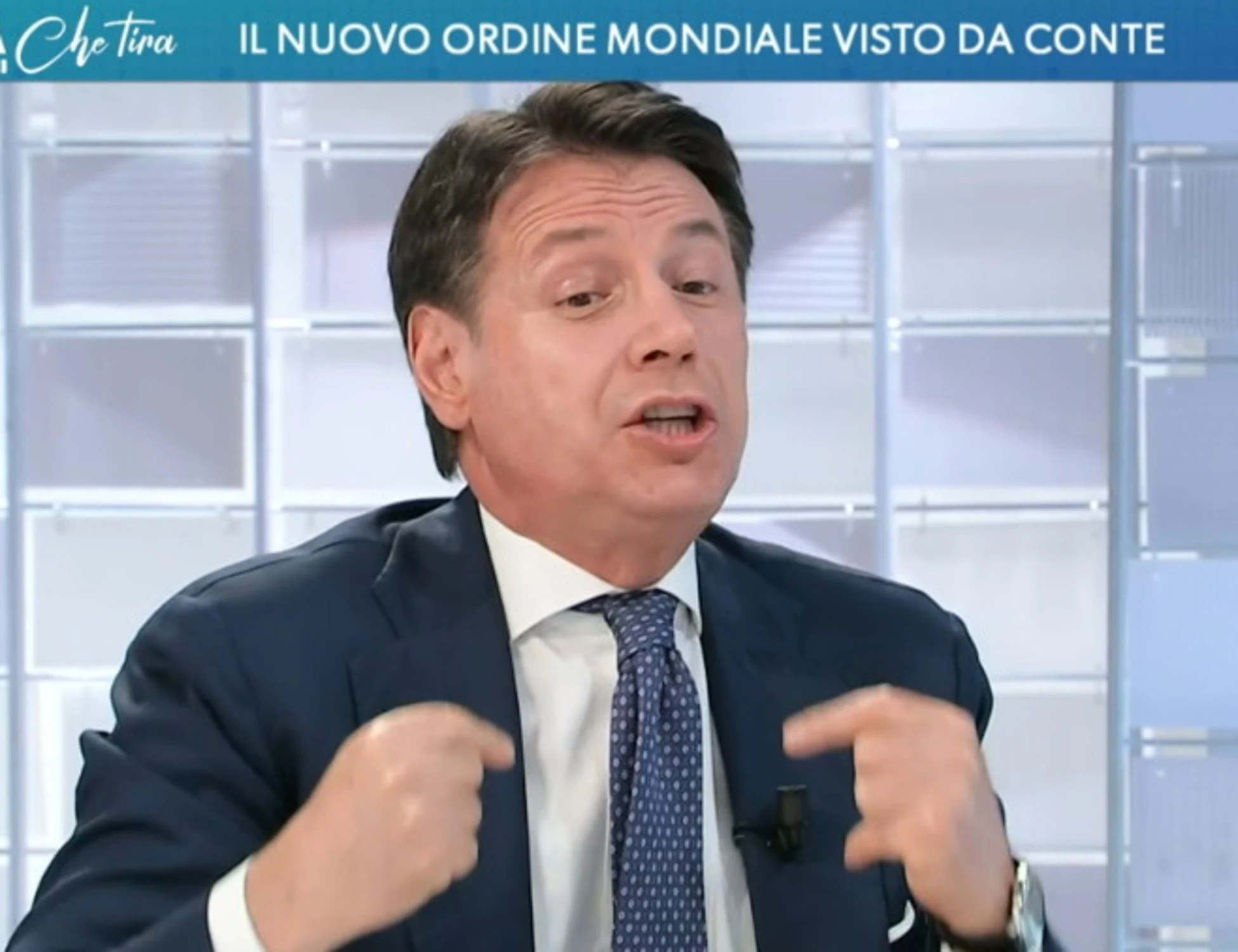 L'aria che tira, Conte cancella Grillo: "Uno vale uno? Un grande errore del passato"