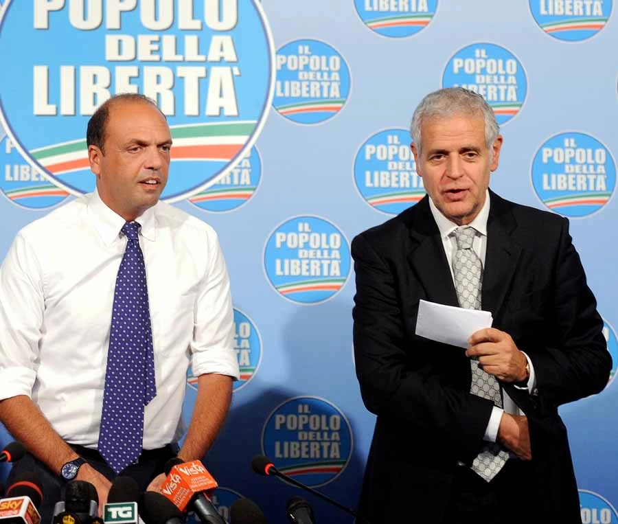 Alfano e Formigoni
