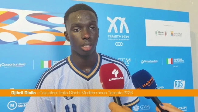 Giochi Mediterraneo, Diallo "Non possiamo rimproverarci nulla"