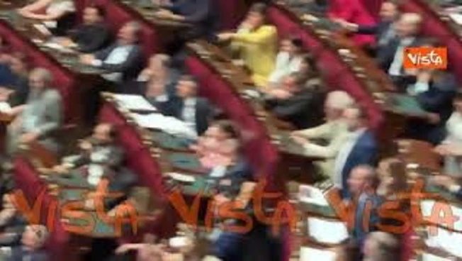 Legge elettorale, Donzelli interviene in Aula alla Camera, le proteste dai banchi del Centrosinistra