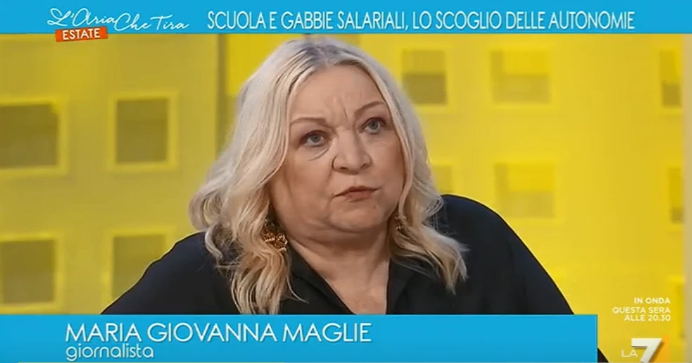 Maria Giovanna Maglie sull'Autonomia: "Il Sud non può continuare a succhiare il sangue a nessuno"