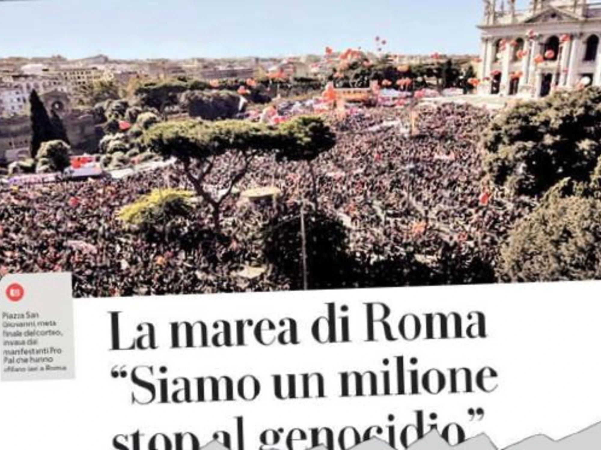 Ops, Repubblica mette una foto fake
