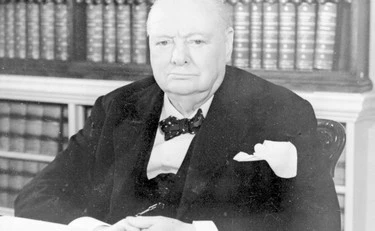 Churchill trovò nella tela un rifugio dopo la sconfitta