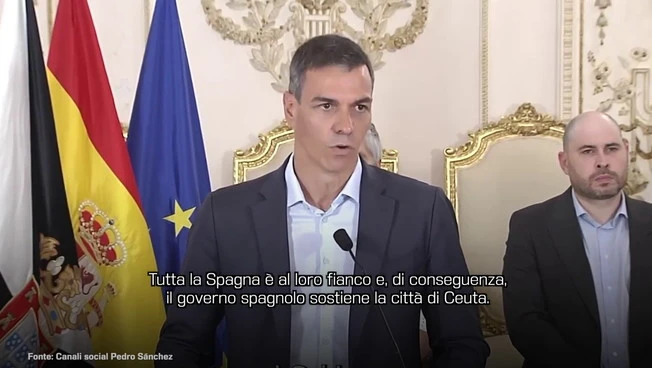 Crisi Ceuta, Sanchez "Attacco all'integrità della Spagna, useremo ogni risorsa"