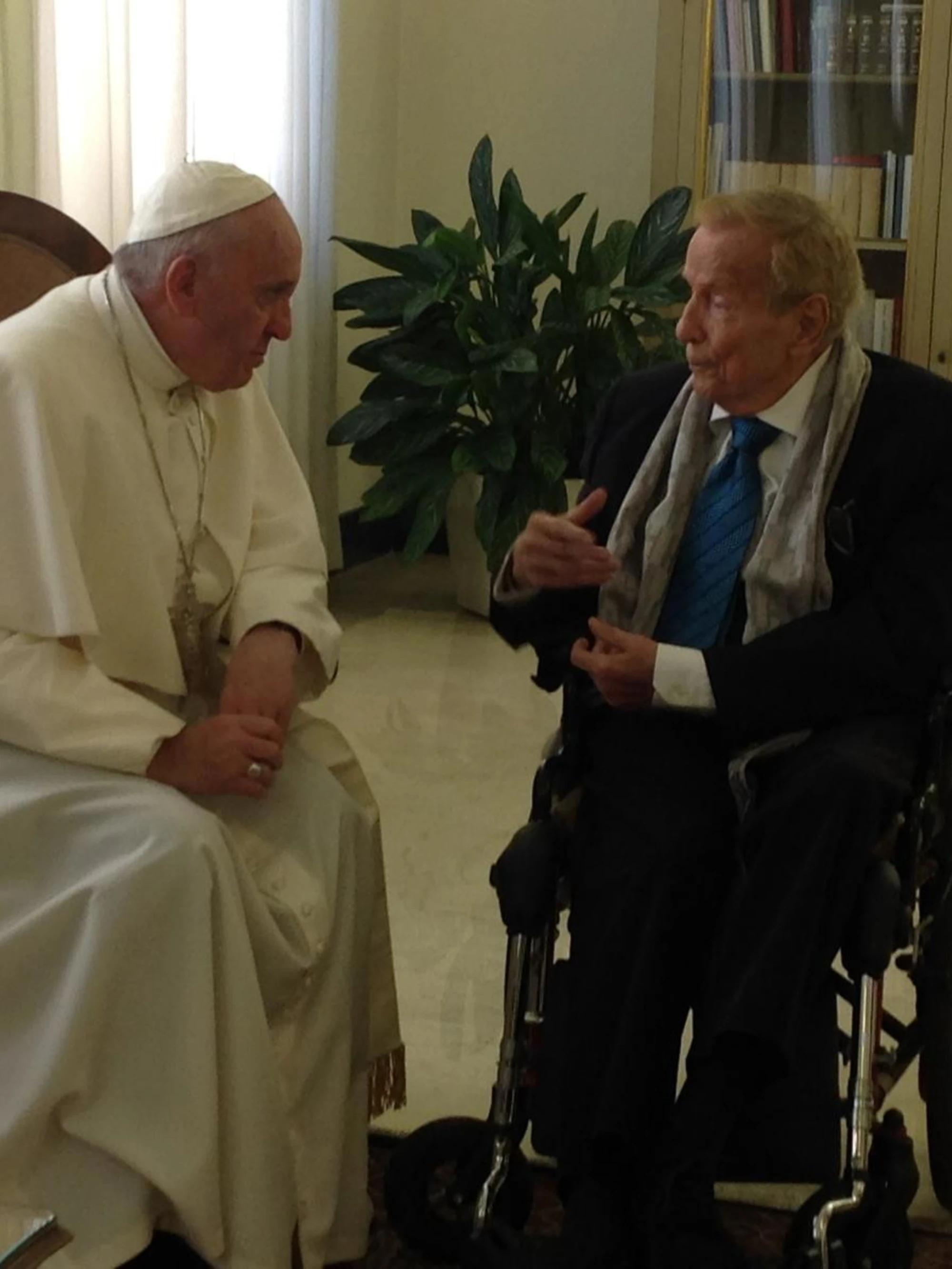 Il Papa e Franco Zeffirelli