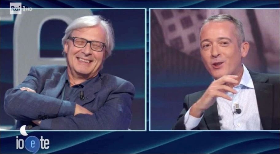 Io e Te, Vittorio Sgarbi confessa a Pierluigi Diaco la sua prima pulsione erotica