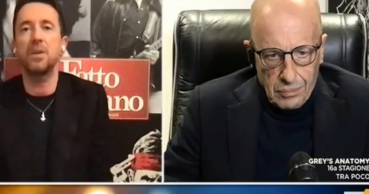 Otto e Mezzo, Alessandro Sallusti attacca e Andrea Scanzi sbrocca: "Allora deve suicidarsi?", pronto a tutto per Giuseppe Conte