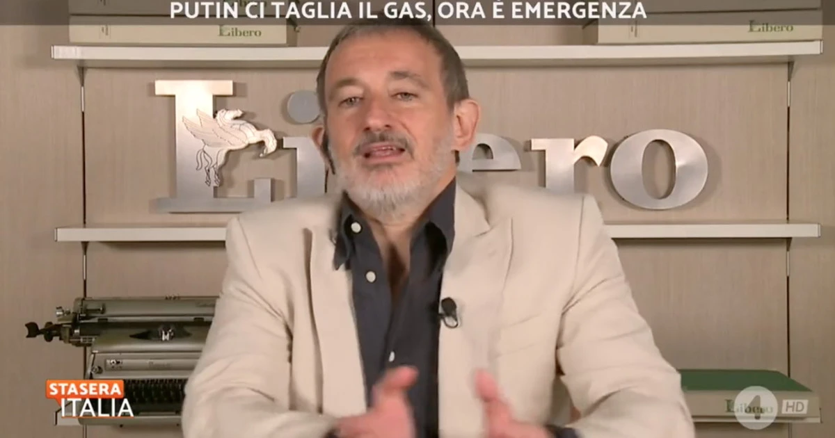 Stasera Italia, Pietro Senaldi: "La lite Conte-Di Maio? Perché fa comodo a tutti e due"