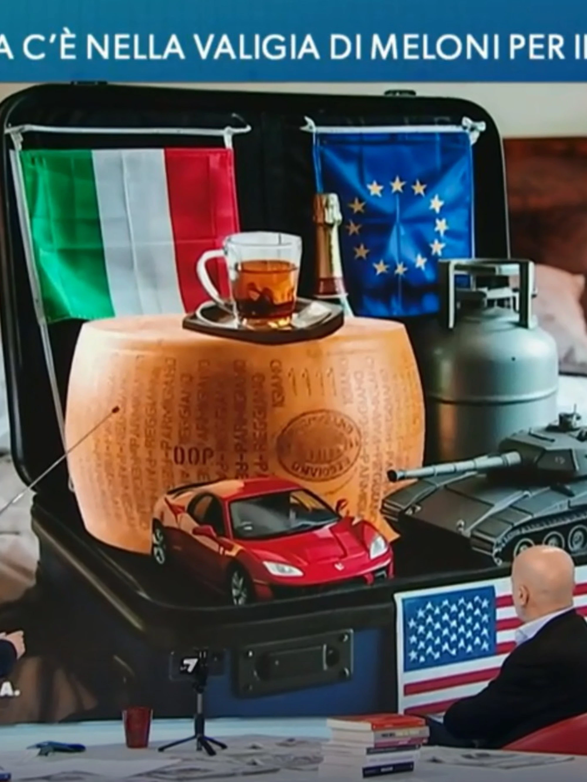 L'Aria che tira, Parenzo: "Qualche comunista in regia, se lo becco..."