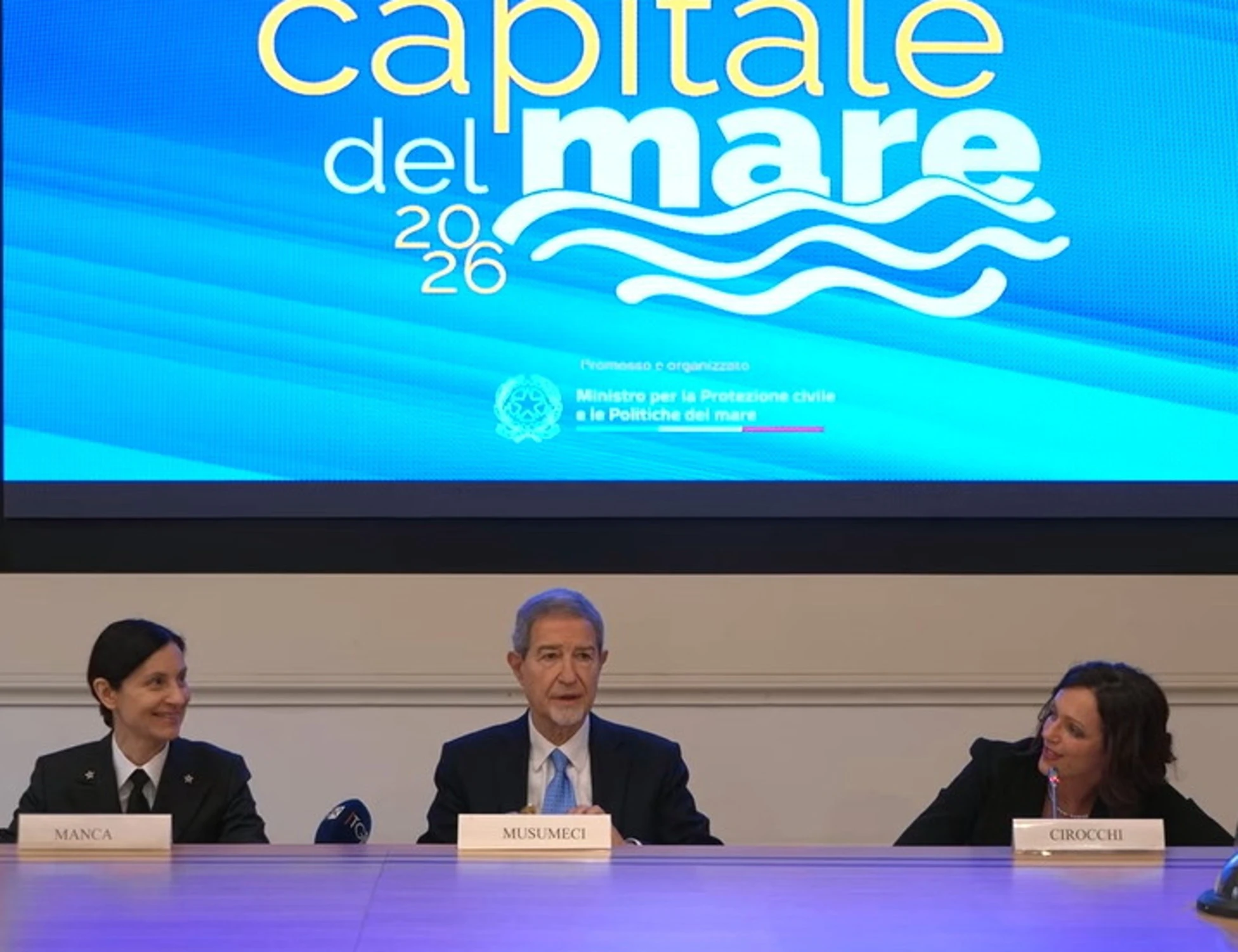 Ravenna è Capitale italiana del mare 2026: l'annuncio di Musumeci